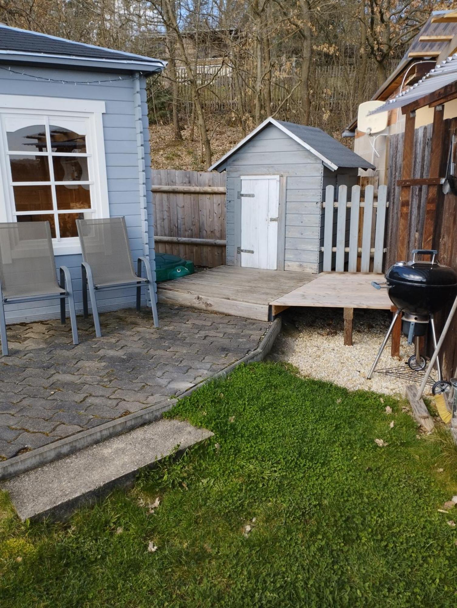 Mueller'S Ferienbungalow "Zur Goeltzschtalbruecke" Greiz Exteriör bild